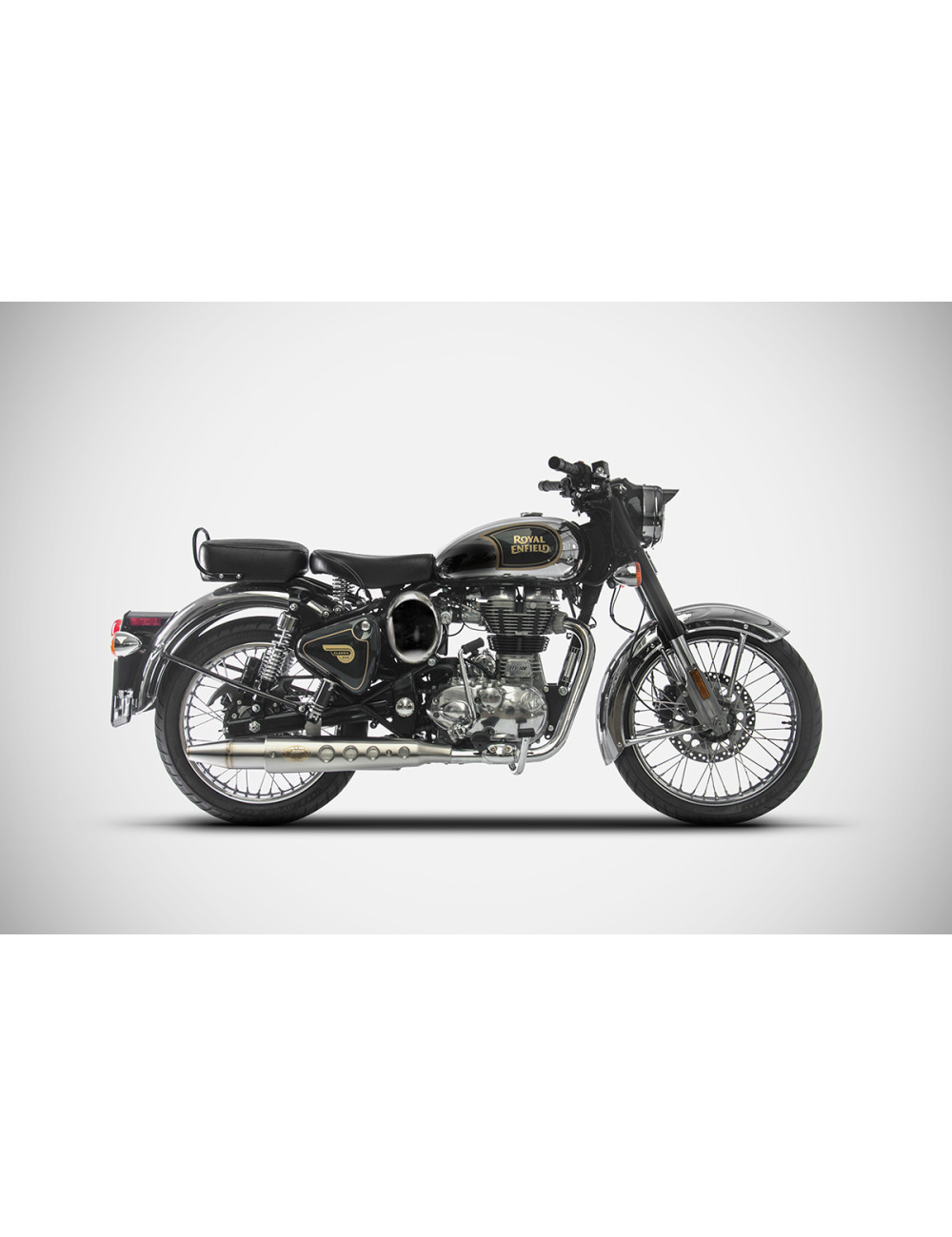 Royal Enfield Classic 500 17-20 Slip-On Inox Omologato Euro 4 Racing