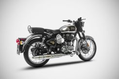 Royal Enfield Classic 500 17-20 Slip-On Stainless Steel Euro 4 Racing Approved