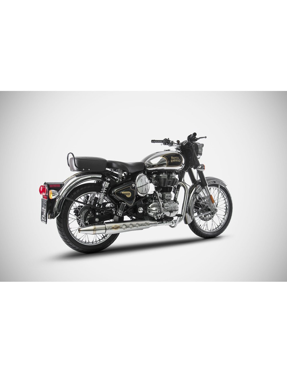 Royal Enfield Classic 500 17-20 Slip-On Inox Omologato Euro 4