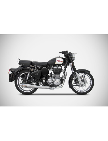 Royal Enfield Bullet 350/500 06-09 Slip-On Conical Stainless Steel Racing DB Killer