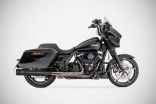 STREET GLIDE Slip-Ons 4.5 pollici (21-24) Silenziatori Harley-Davidson Zard Cromato Nero E5