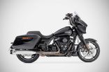 STREET GLIDE Slip-Ons 4.5 pollici (21-24) Silenziatori Harley-Davidson Zard Cromati E5