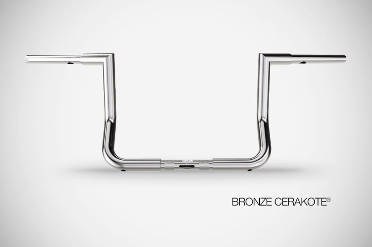 Touring (2006-2021) Bat 12” Inches Handlebar Harley-Davidson Zard Steel Chrome