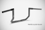 Grand American Touring Manubri (2022-2023) Bat 12” Pollici Handlebar Harley-Davidson Zard Acciaio Nero