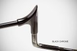 Touring Manubri (2006-2021) Bull 12” Pollici Handlebar Harley-Davidson Zard Acciaio Nero