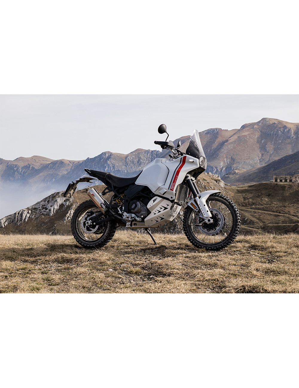 Ducati Desert exhaust Sand Slip-On Inox Racing