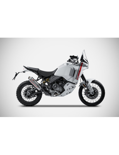 Ducati Desert exhaust Sand Slip-On ZARD Inox Racing