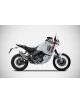 Scarico Ducati Desert X Sabbia Slip-On ZARD Inox Racing