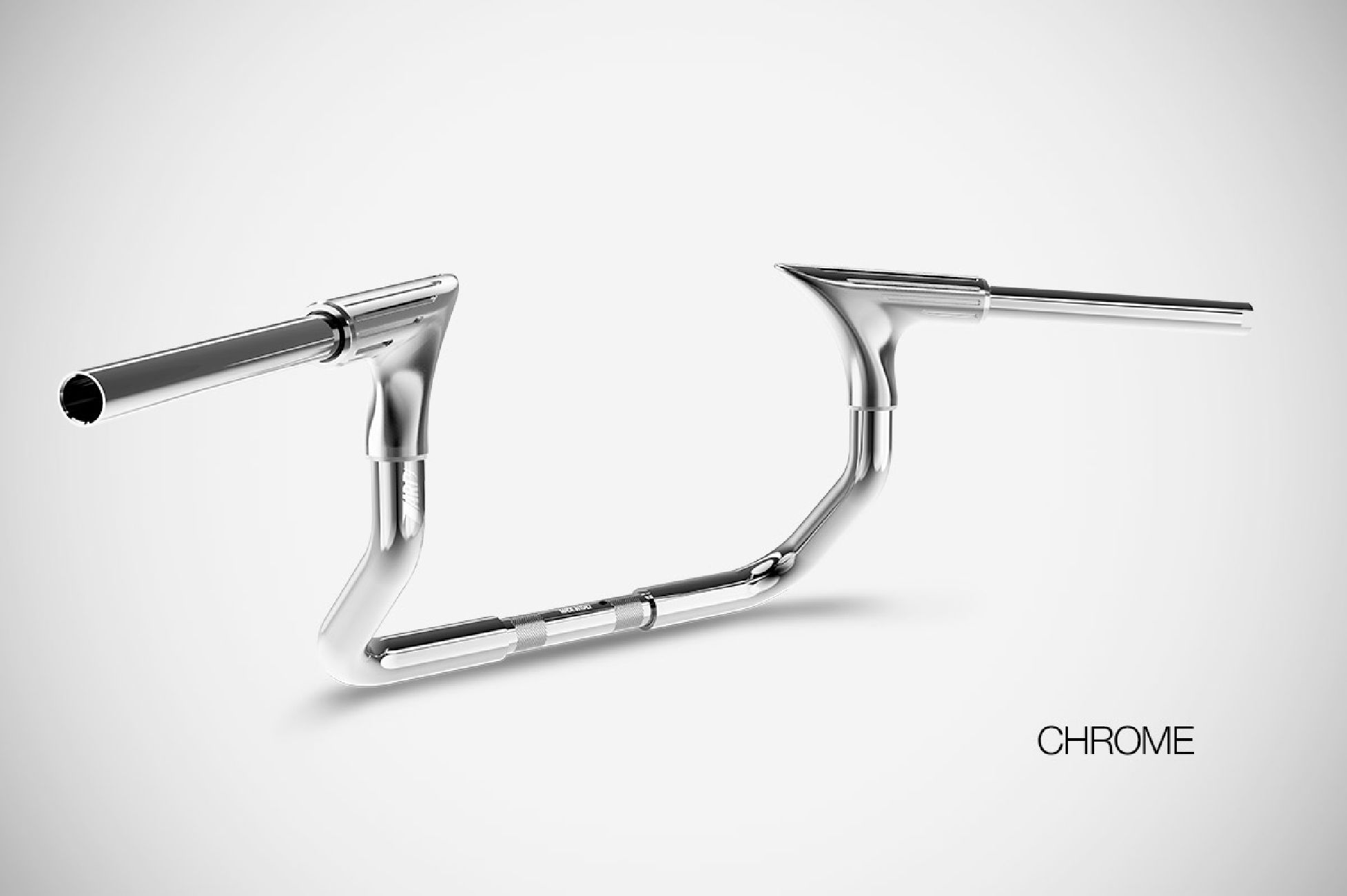 Touring Manubri (2006-2021) Eagle 10” Pollici Handlebar Harley Zard Acciaio Cromato