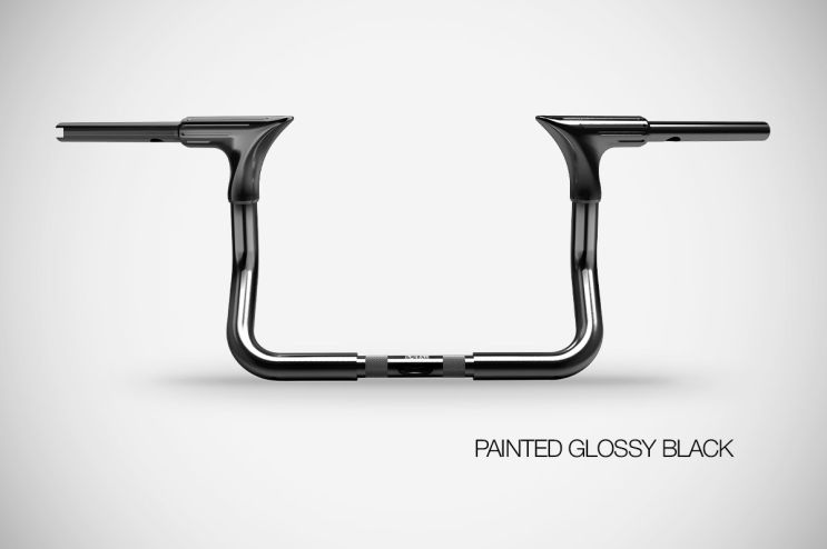 Grand American Touring Manubri (2022-2023) Eagle 12” Inches Handlebar Harley-Davidson Zard Steel Glossy Black