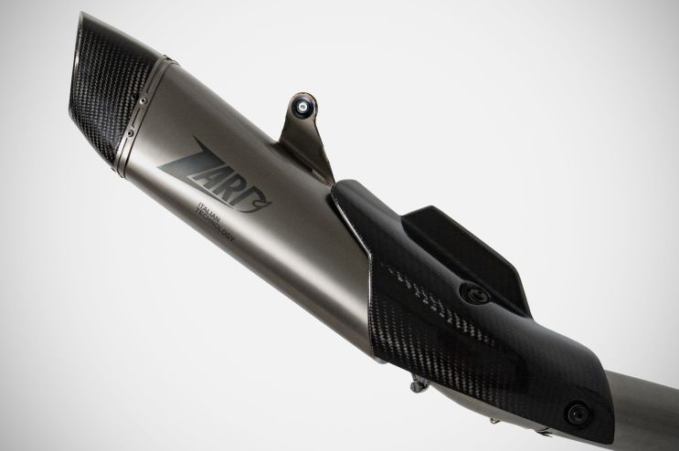 Aprilia RS/TUONO 660 Carbon Heat Shield for ZARD Exhaust