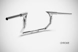 Grand American Touring (2024-2025) Eagle 10” Inches Handlebar Harley Zard Steel Chrome