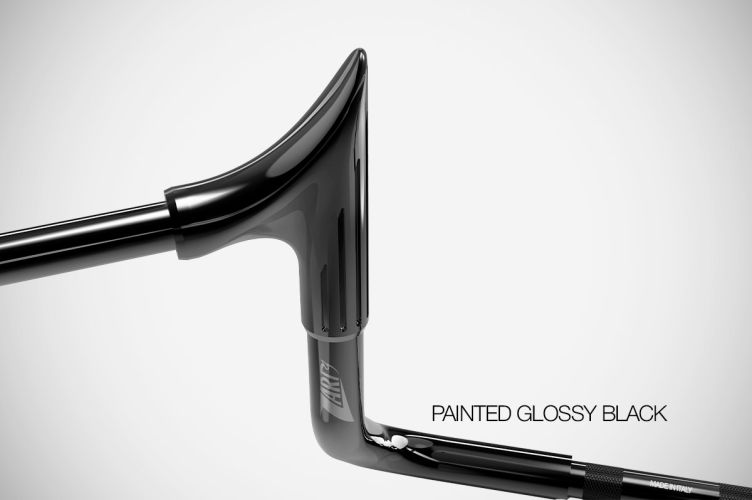 CVO (2023-2025) Bull 10” Inches Handlebar Zard Steel Glossy Black