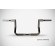 Grand American Touring Manubri (2024-2025) Bat 10” Pollici Handlebar Harley-Davidson Zard Acciaio Nero Cromato Nero