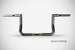 CVO (2023-2025) Bat 10” Inches Handlebar Harley-Davidson Zard Steel Chrome Black