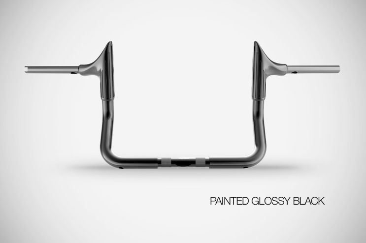 Grand American Touring (2022-2023) Bull 10” Inches Handlebar Harley-Davidson Zard Steel Glossy Black