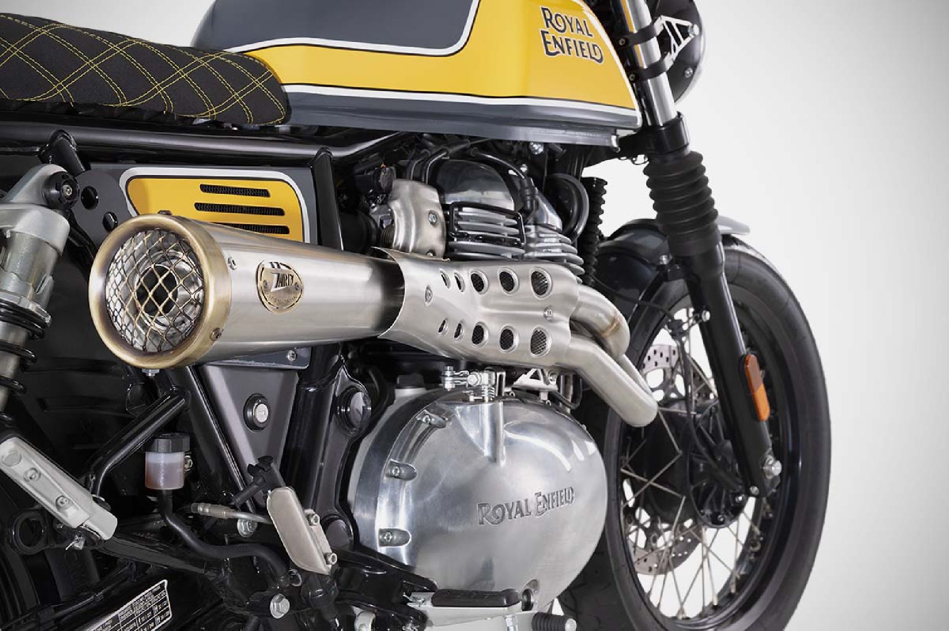 Royal Enfield Continental GT 19-24 FULL KIT Aisi 304 Stainless Steel Black Cerakote Zard