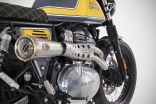 Royal Enfield Continental GT 650 19-24 FULL KIT Silenziatore in Acciaio Inox Aisi 304 Satinato Zard