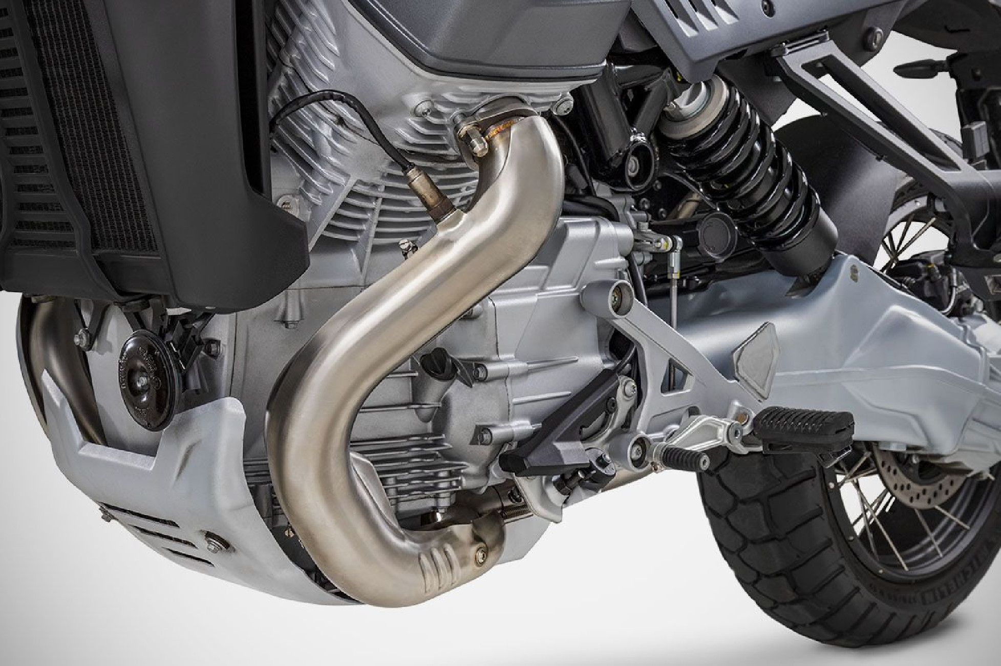Moto Guzzi Stelvio decat racing 2024 / 2026 stainless steel Zard