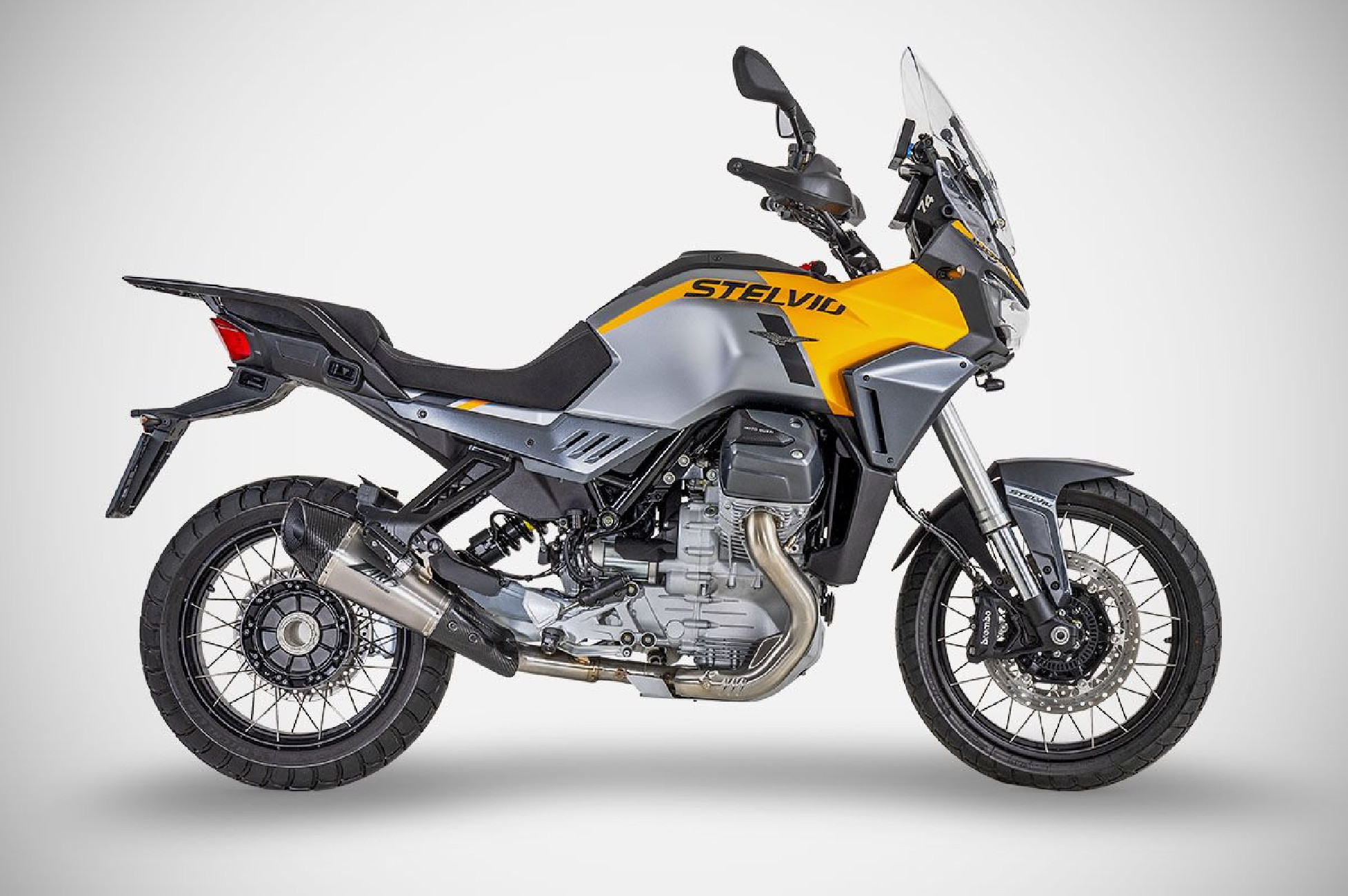 Guzzi Stelvio decat racing 2024 / 2026 stainless steel Zard