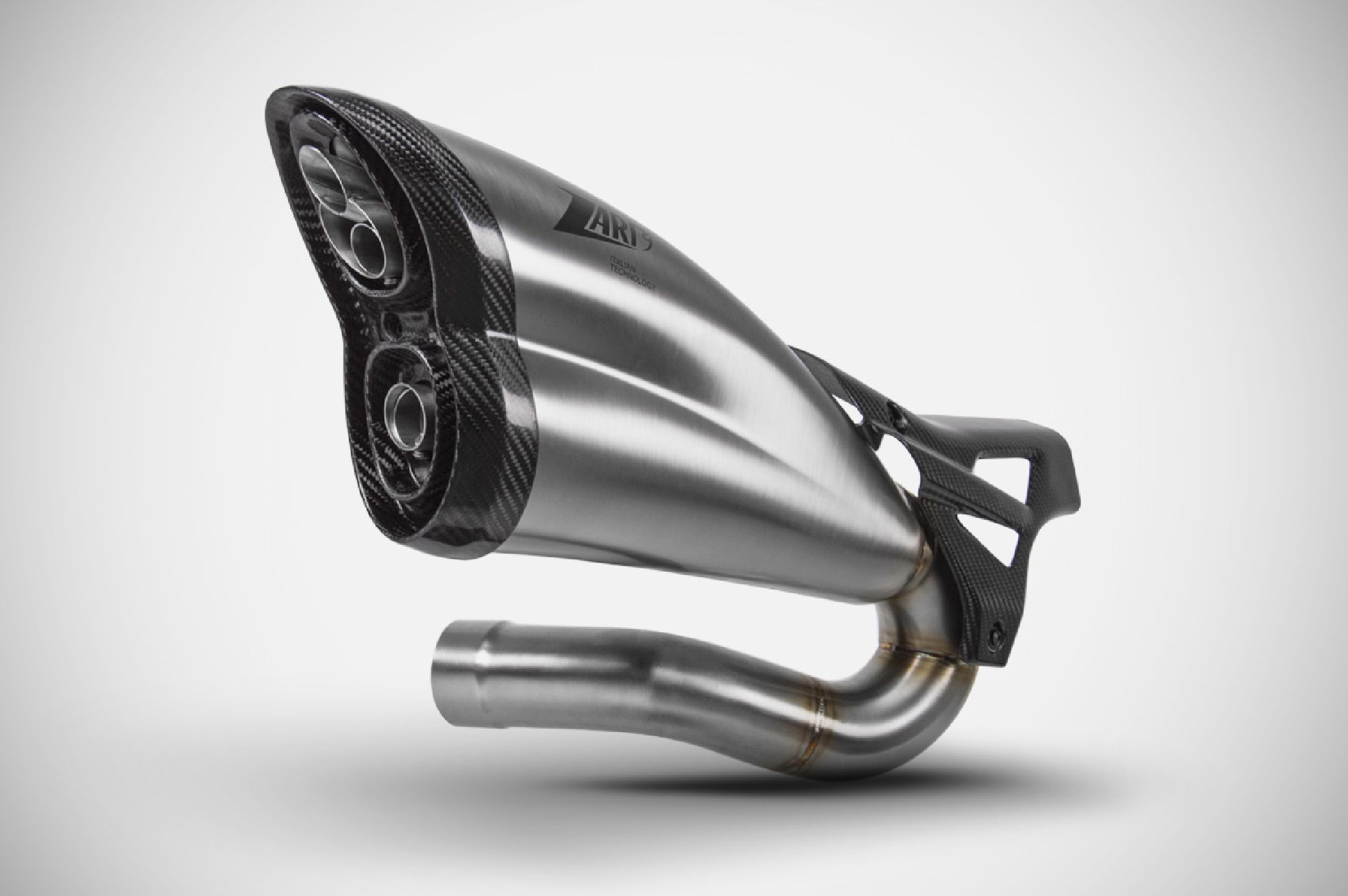 Triumph Rocket 3 Storm 24-25 SLIP-ON KIT Racing Aisi 304 Stainless Steel Satin Zard
