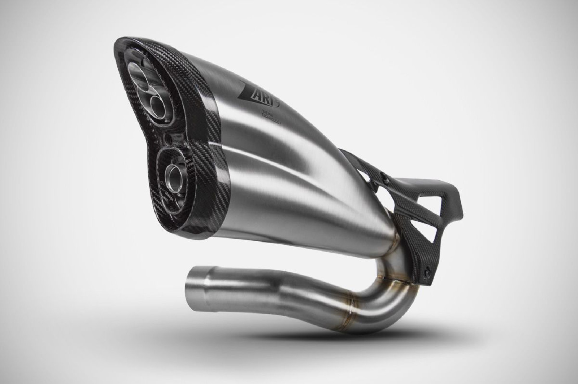 Triumph Rocket 3 Storm 24-25 SLIP-ON KIT Racing Aisi 304 Stainless Steel Satin Zard