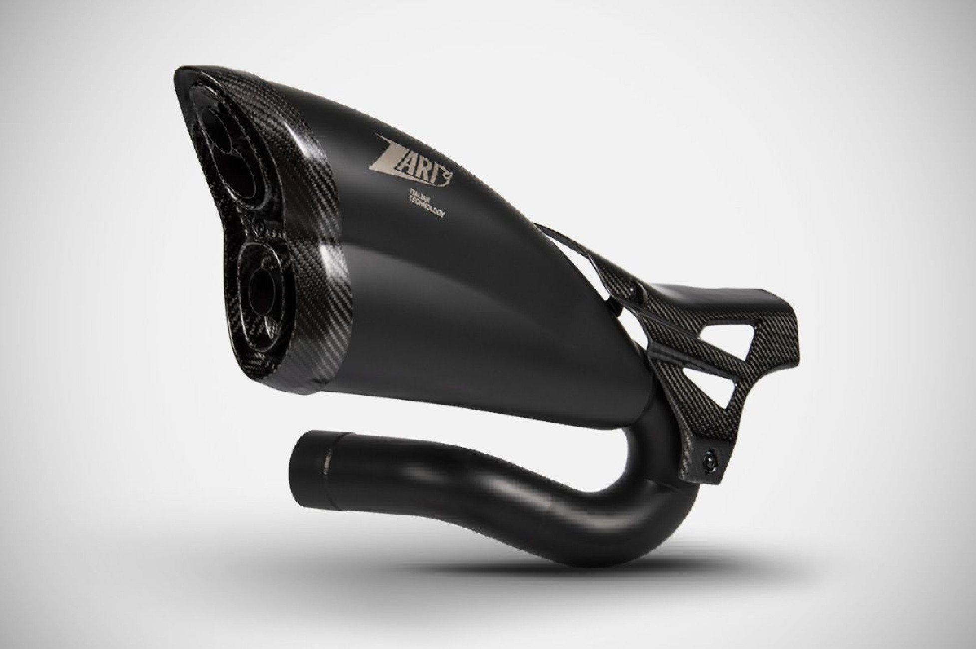 Triumph Rocket 3 Storm 24-25 SLIP-ON  Racing Aisi 304 Stainless Steel Black Cerakote Zard