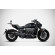 Triumph Rocket 3 Storm 24-25 SLIP-ON KIT Racing Silenziatore in Acciaio Inox Aisi 304 Nero Cerakote Zard