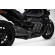 Triumph Rocket 3 Storm 24-25 SLIP-ON KIT Racing Silenziatore in Acciaio Inox Aisi 304 Nero Zard