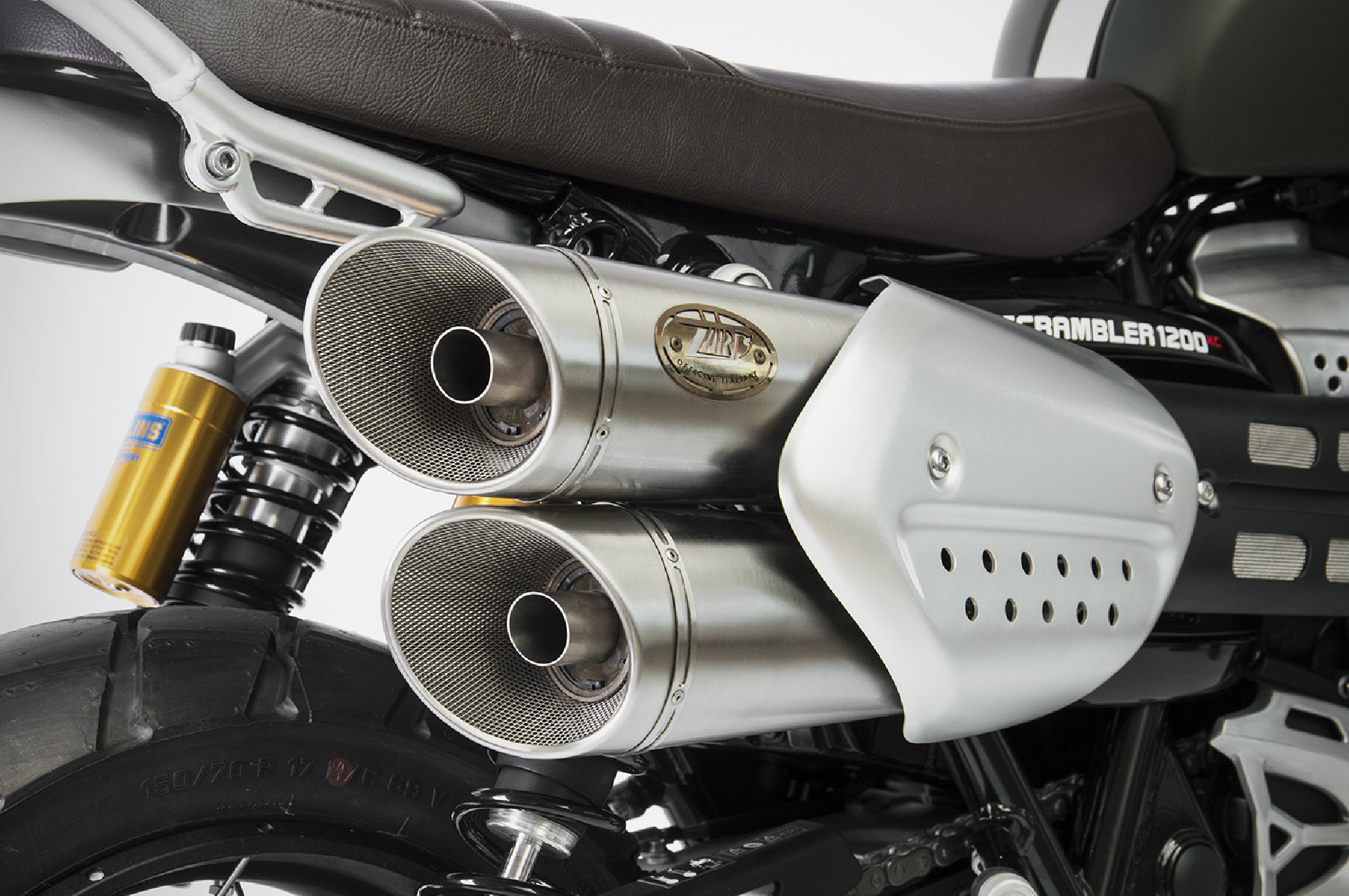 Slip-On for Triumph Scrambler 1200 21 23 Exhaust System