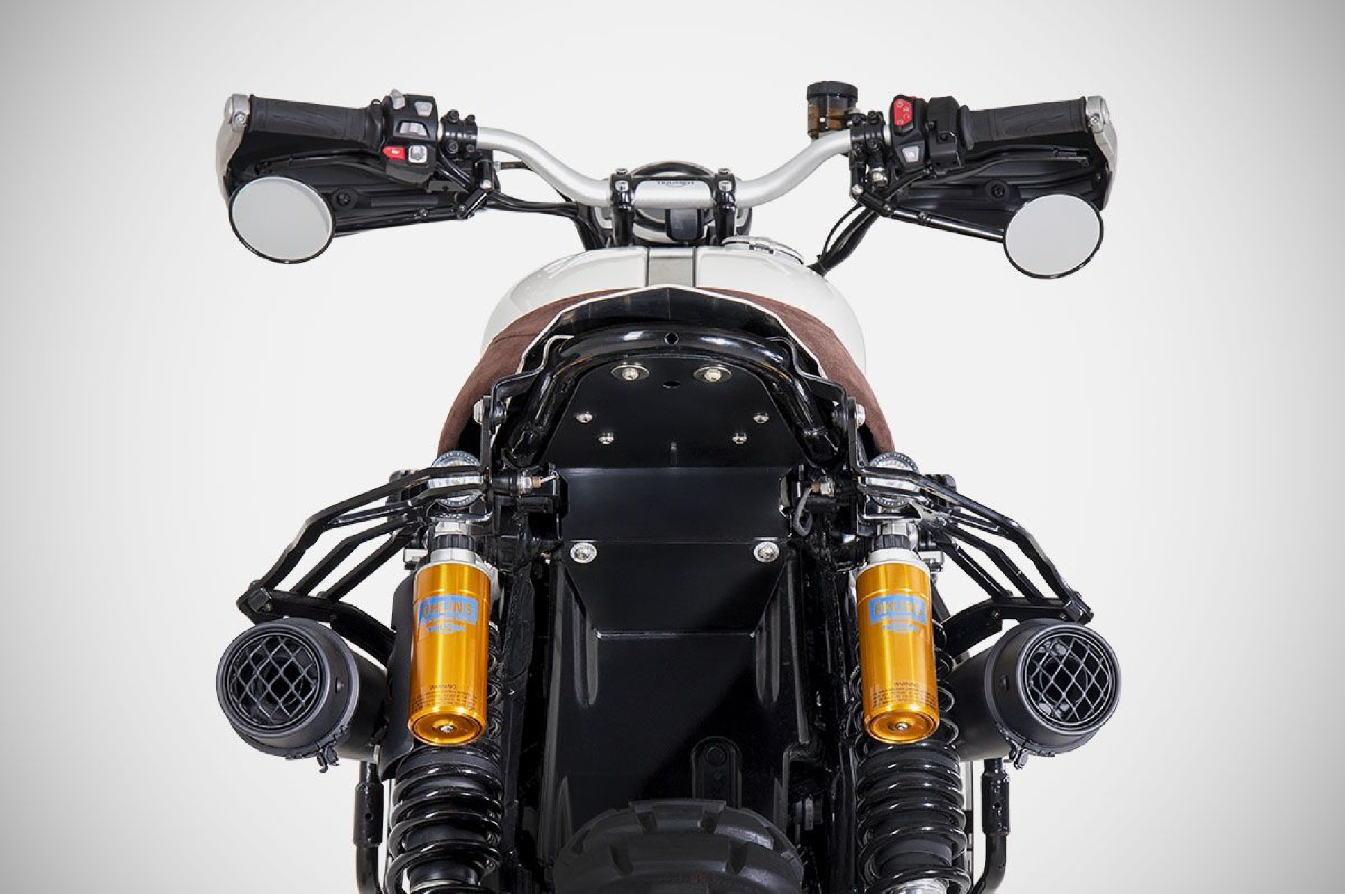 Triumph Scrambler 1200 (2024-2026) sistema di scarico completo full kit acciaio inox racing