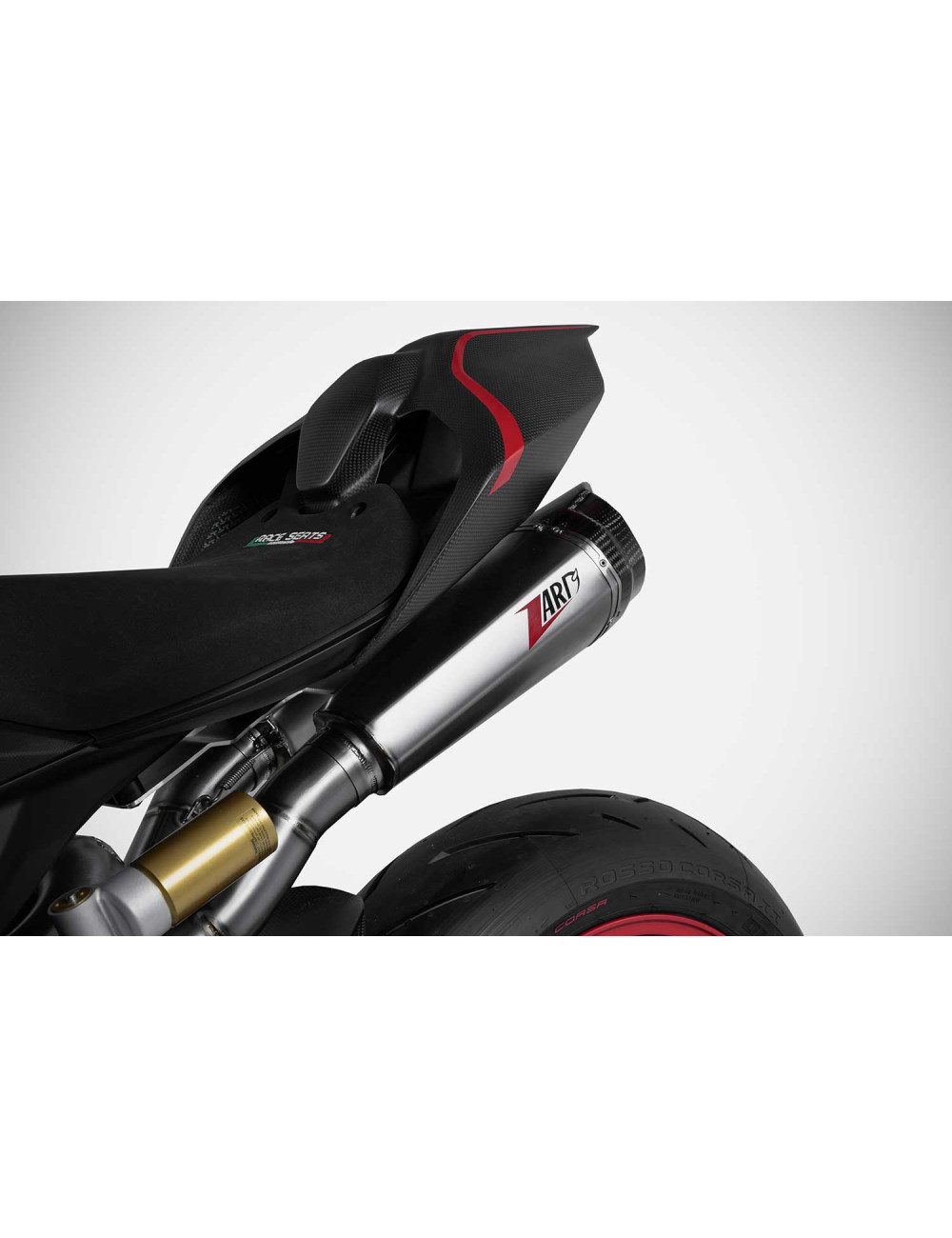 Panigale v2 Ducati exhaust ZARD Exhaust Titanium and Stainless Steel