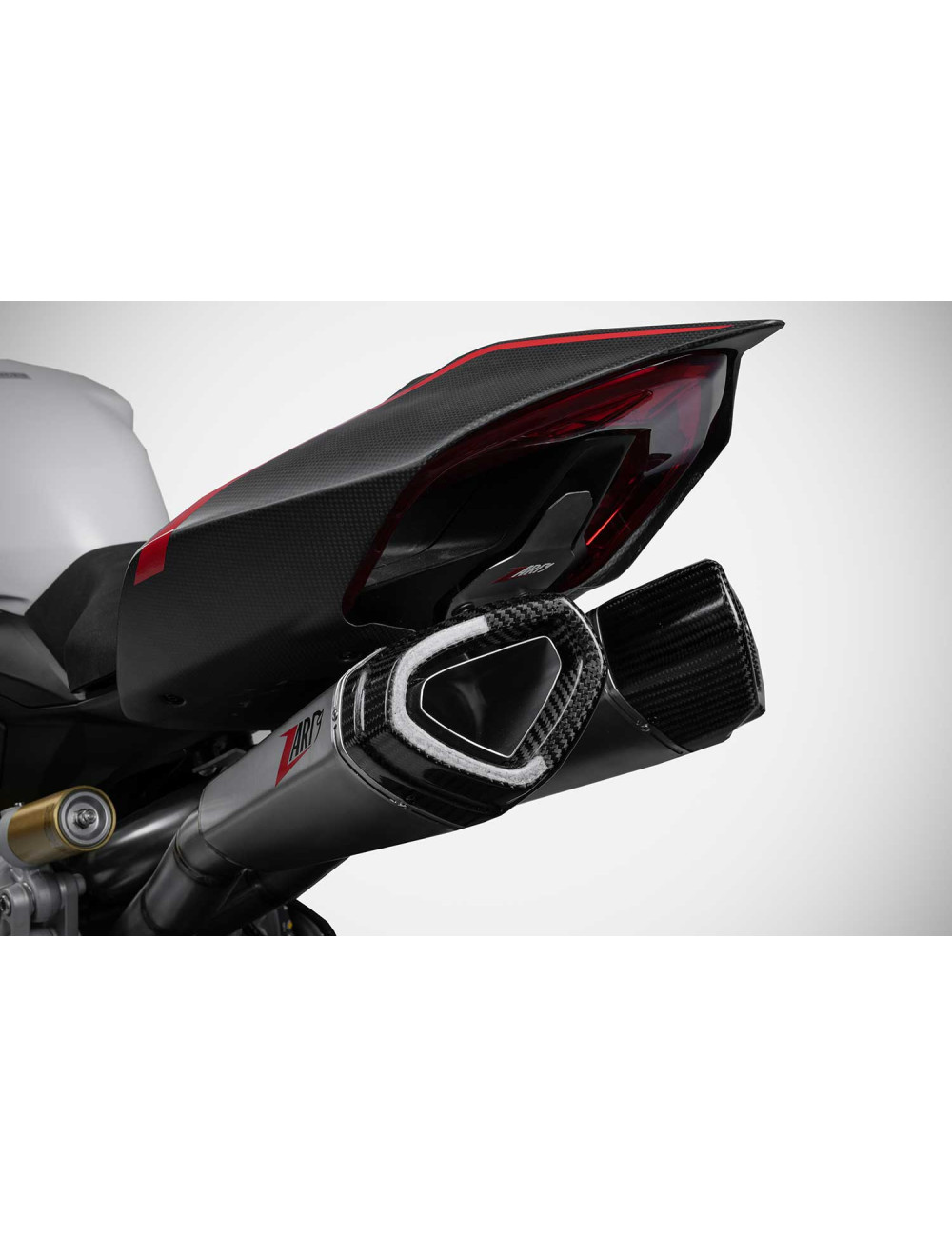 Scarico Panigale v2 Ducati Scarico ZARD Titanio e Acciaio Inox