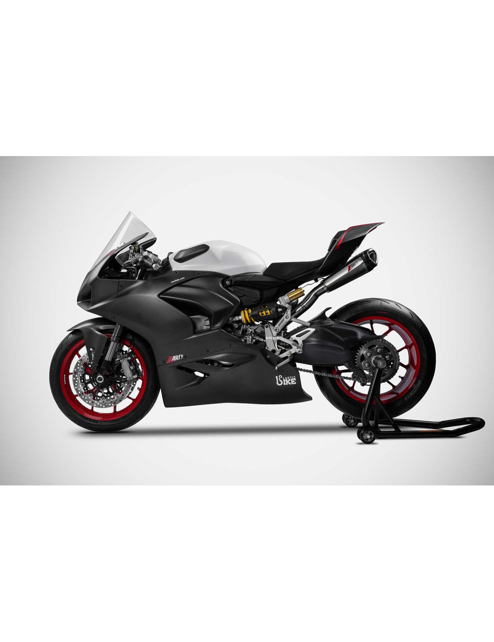 Scarico Panigale v2 Ducati Full-Kit Scarico ZARD Titanio e Acciaio Inox