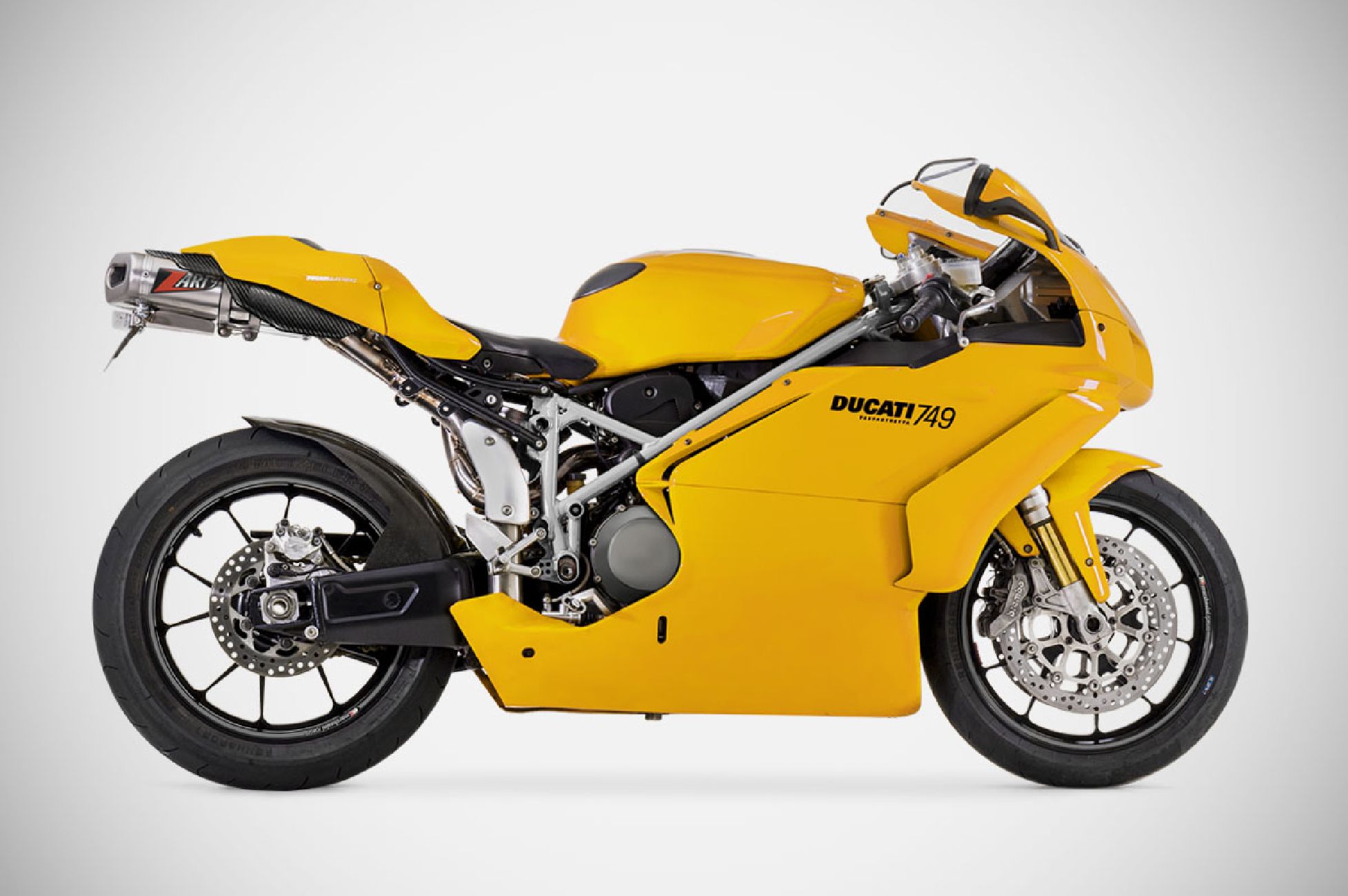 Ducati 749 shallow sump single seat full kit stainless steel AISI 304 racing 2003 - 2006 Zard