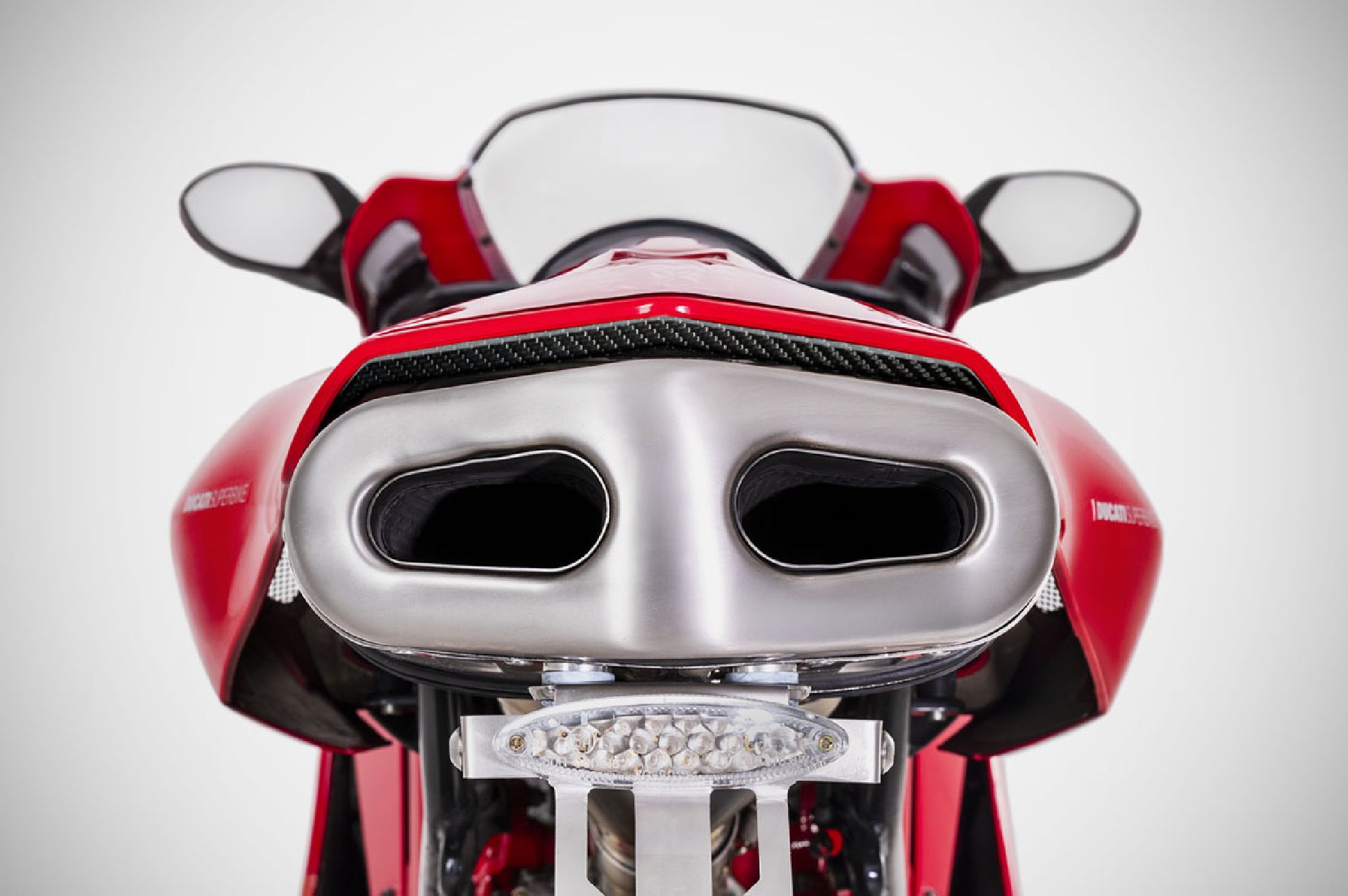 Ducati 999 coppa bassa monoposto sistema di scarico completo full kit acciaio inox racing 2003 - 2005 Zard