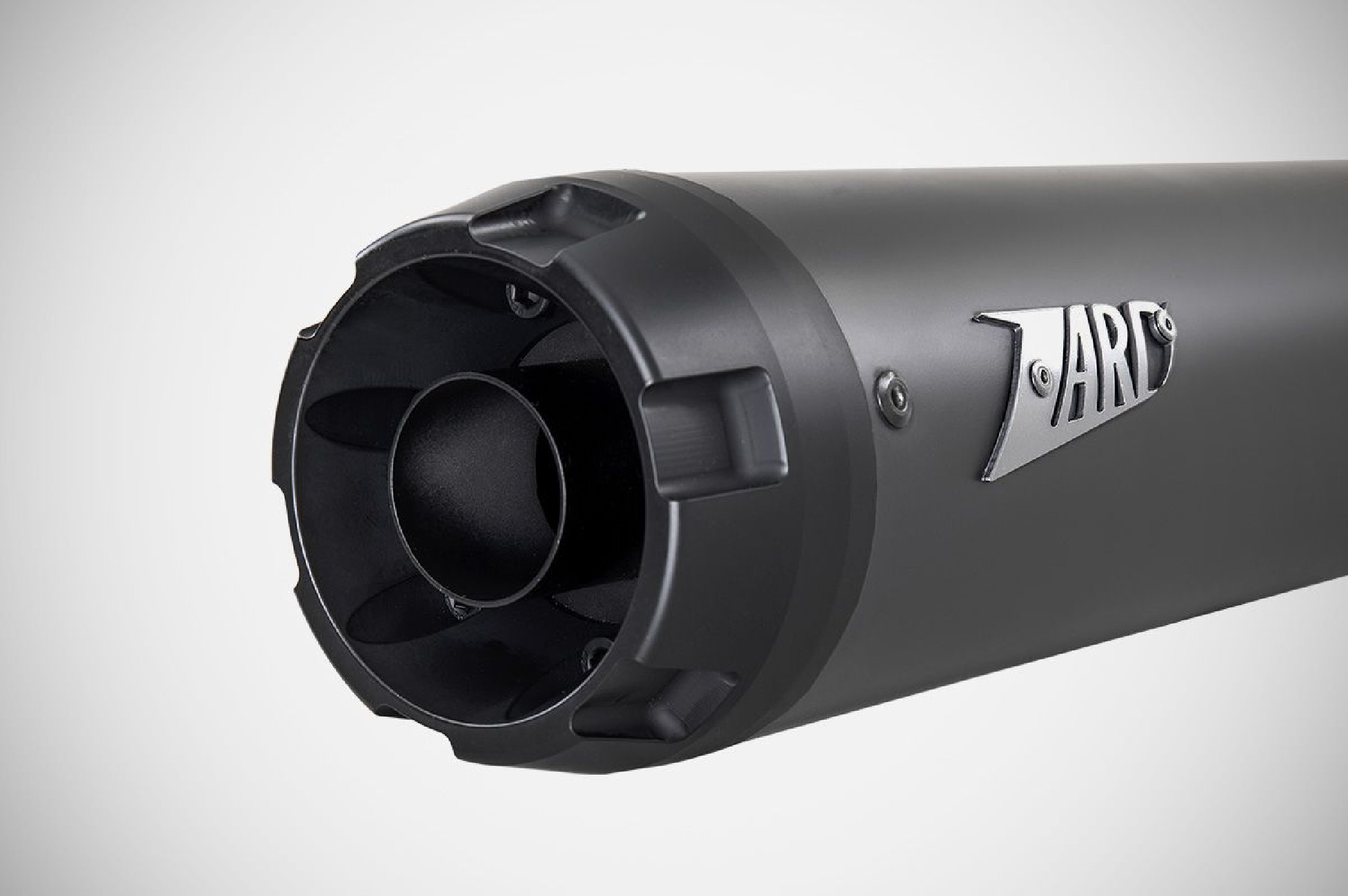 Harley-Davidson Street Bob - 25-26 sistema di scarico silenziatore slip-on acciaio inox AISI 304 Nero Zard omologato E5+