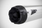 Harley-Davidson Street Bob - 25-26 sistema di scarico silenziatore slip-on acciaio inox AISI 304 Lucidato Zard E5+