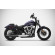 Harley-Davidson Street Bob - 2025 sistema di scarico silenziatore slip-on acciaio inox AISI 304 Lucidato Zard omologato E5+