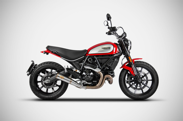Slip-On Zuma for Ducati Scrambler 800 21-22 - Zard silencer