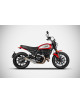 Slip-On Zuma per Ducati Scrambler 800 21-22 Silenziatore Zard