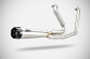Harley-Davidson Low Rider ST - 25-26 sistema di scarico silenziatore full kit acciaio inox AISI 304 lucidato Zard racing