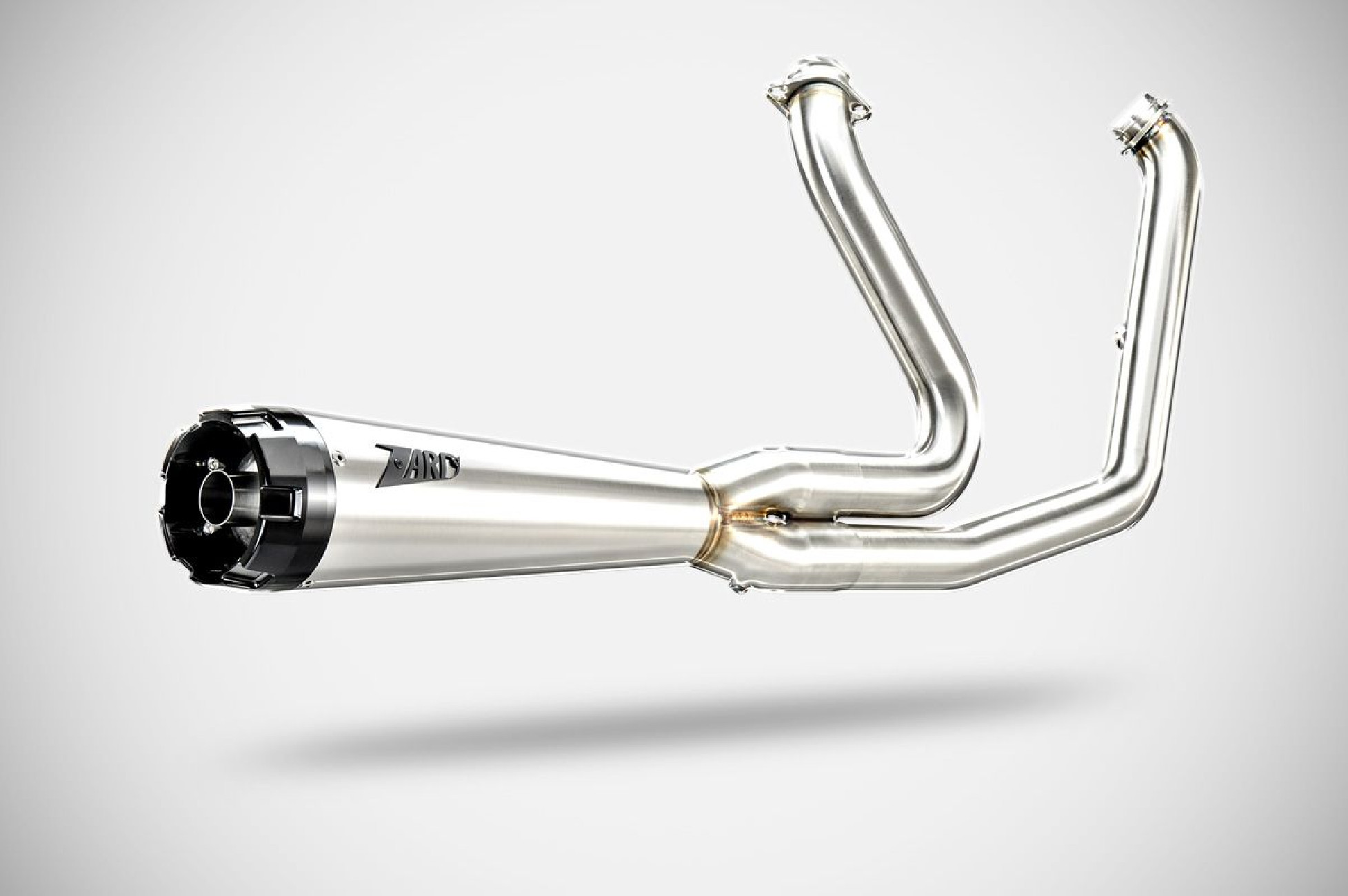 Harley-Davidson Low Rider ST - 25-26 sistema di scarico silenziatore full kit acciaio inox AISI 304 lucidato Zard racing