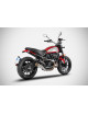 Slip-On Zuma Ducati Scrambler 800 21-22 Silenziatore Zard