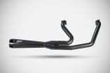 Harley-Davidson Low Rider ST - 2025 full kit exhaust AISI 304 Stainless Steel black cerakote racing E5+ Zard