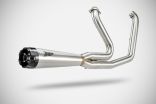 Harley-Davidson Street Bob - 2025 full kit exhaust AISI 304 Stainless Steel satin E5+ Zard