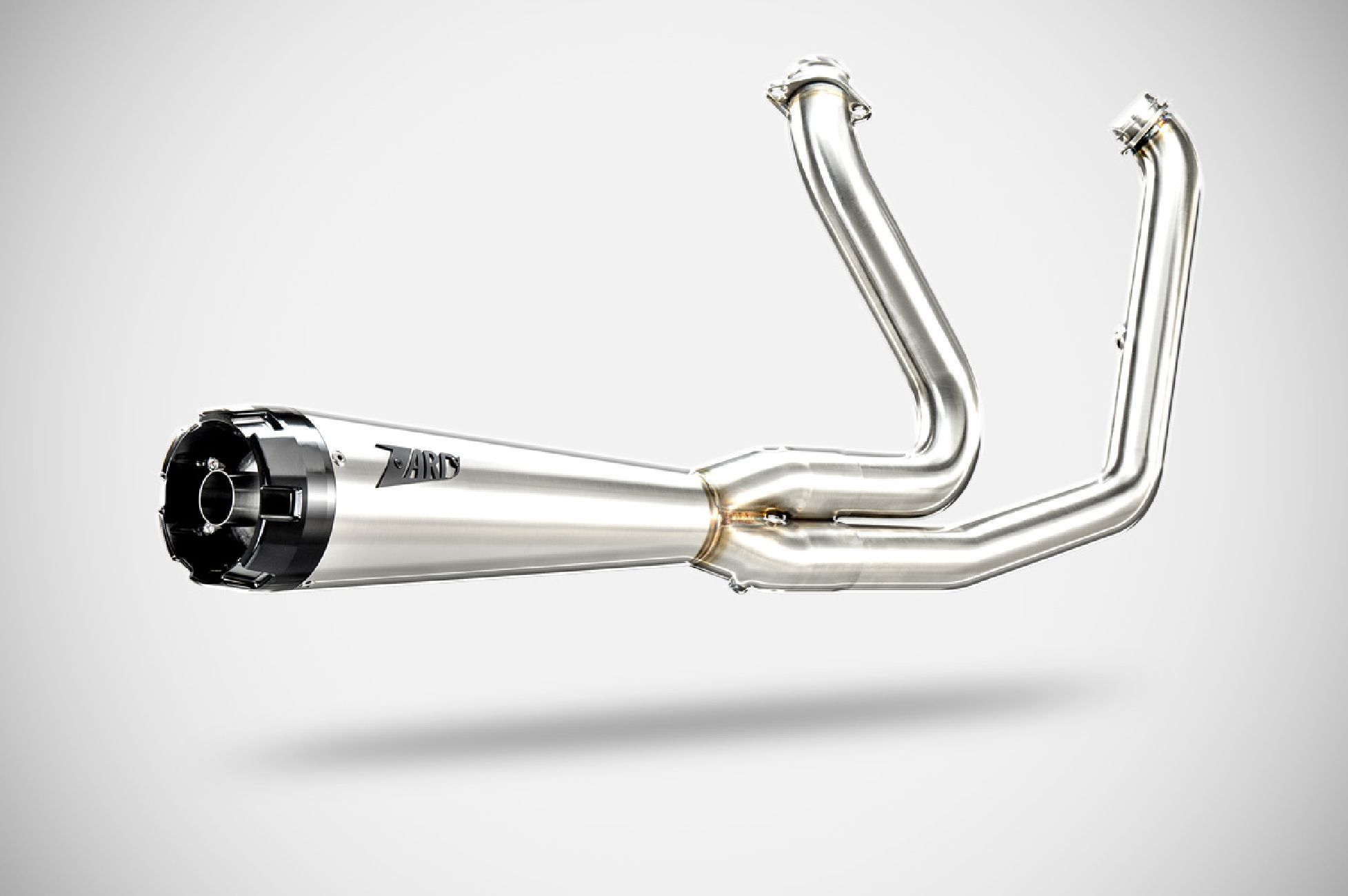 Harley-Davidson Heritage Classic - 2025 sistema di scarico silenziatore full kit acciaio inox AISI 304 lucidato Zard racing