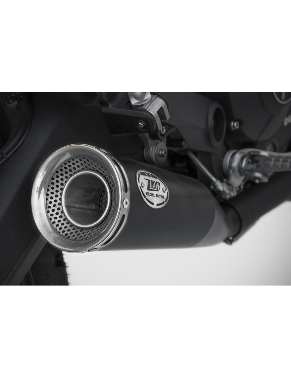 Slip-On Zuma Dcati Scrambler 800 21 22 Zard silencer