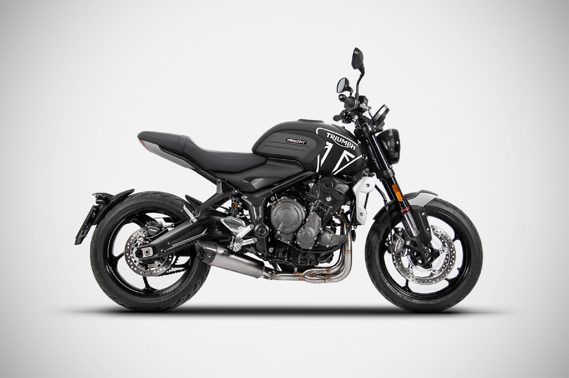 Zard Full Exhaust System for Triumph Trident 660