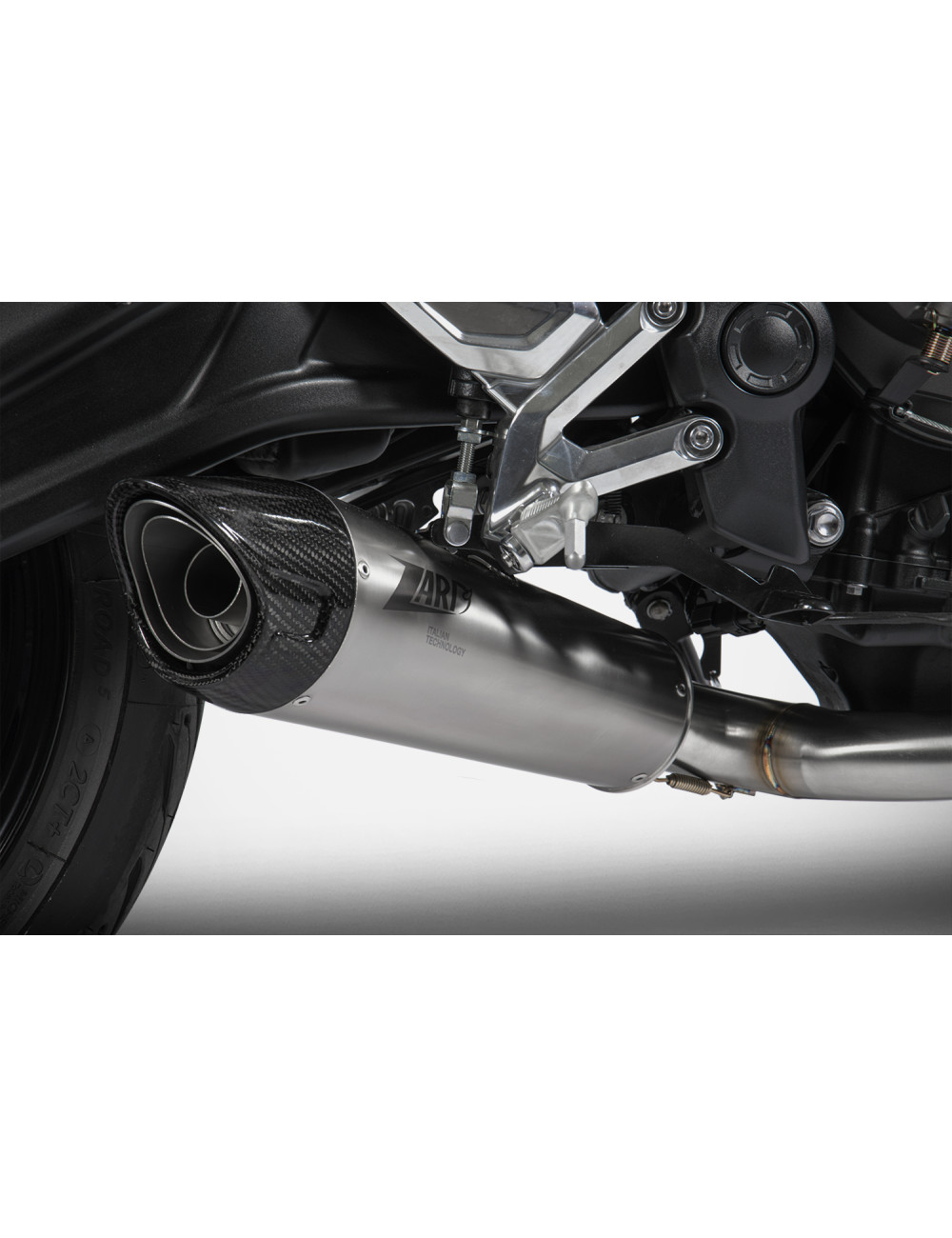 Triumph Trident 660 exhaust ZARD Kit - Stainless Steel or Titanium